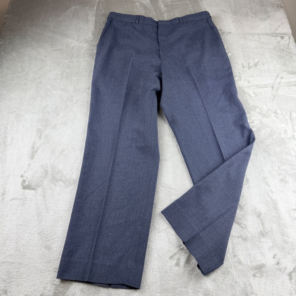 Christopher Hayes Men's Blue Dress‎ Pants Size 36 Casual Business